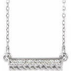 Rope Bar Necklace