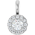 Halo-Style Pendant