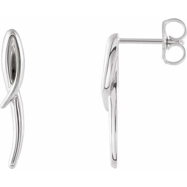 Freeform Drop Earrings