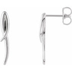 Freeform Drop Earrings