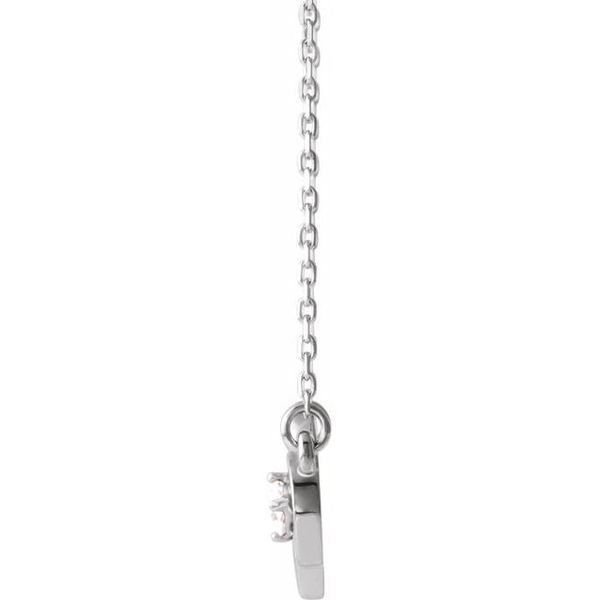 Accented Infinity-Inspired Heart Necklace - Image 2