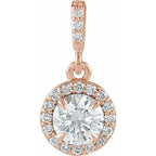 Halo-Style Pendant