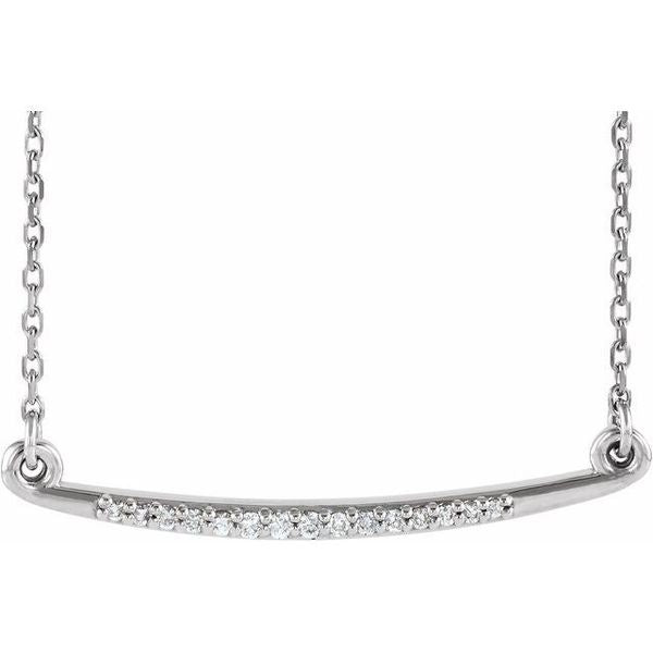 Curved Bar Necklace
