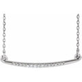 Curved Bar Necklace