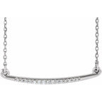 Curved Bar Necklace