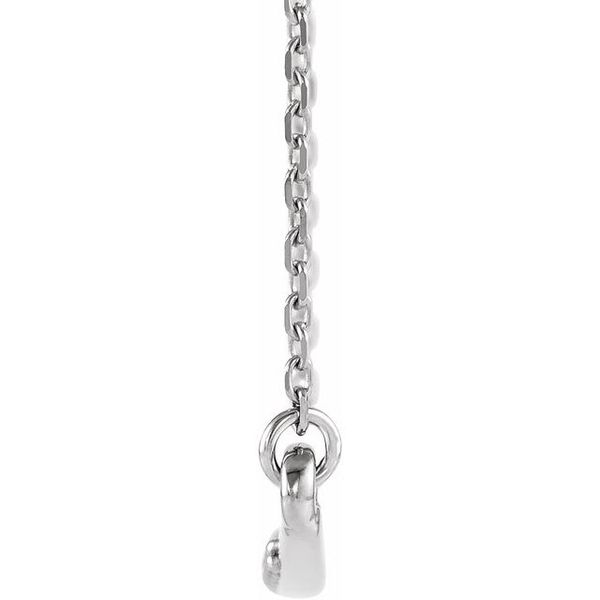Curved Bar Necklace - Image 2