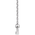 Curved Bar Necklace - Image 2