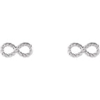 Infinity-Inspired Rope Earrings - Image 2