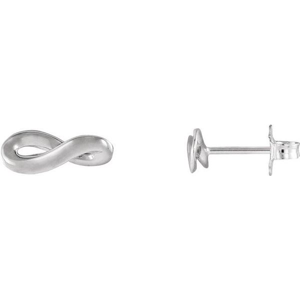 Infinity-Inspired Earrings