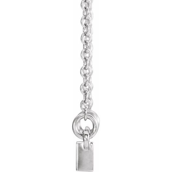 Sculptural Bar Necklace - Image 2