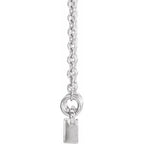 Sculptural Bar Necklace - Image 2