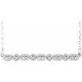 Accented Bar Necklace