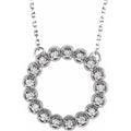 Accented Circle Necklace