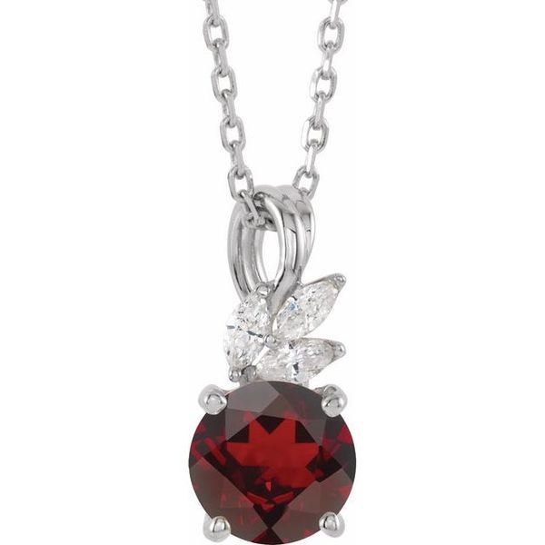 Accented Floral Necklace