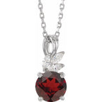Accented Floral Necklace