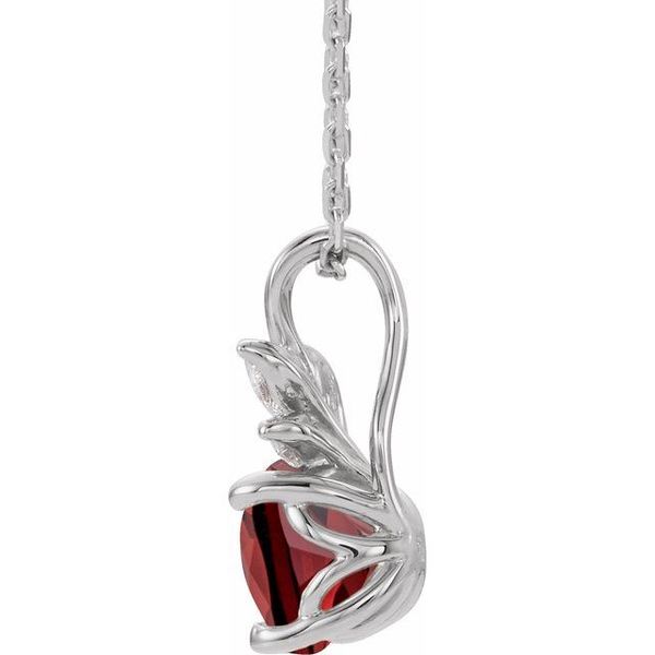 Accented Floral Necklace - Image 2