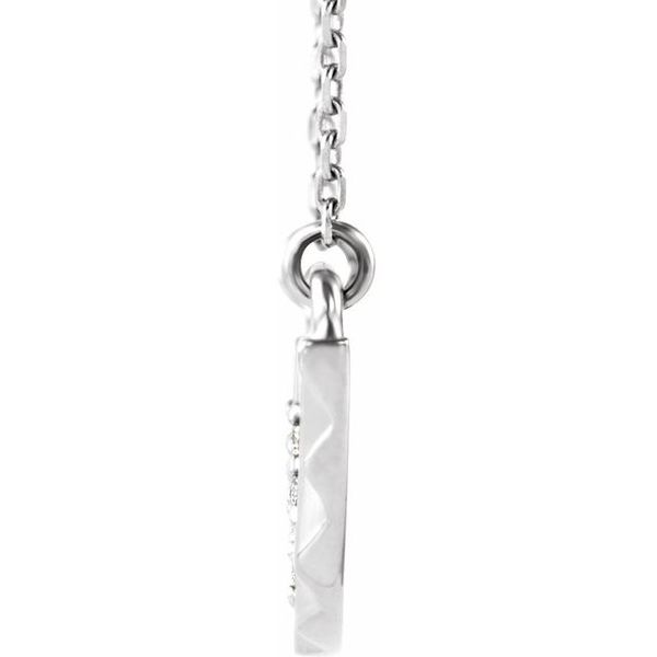 Curved Bar Necklace - Image 2