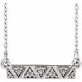 Geometric Bar Necklace