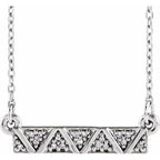 Geometric Bar Necklace