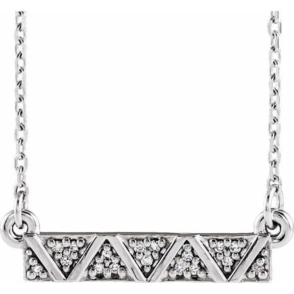 Geometric Bar Necklace