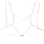 Geometric Bar Necklace - Image 3