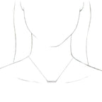 Accented Pearl Bar Necklace - Image 3