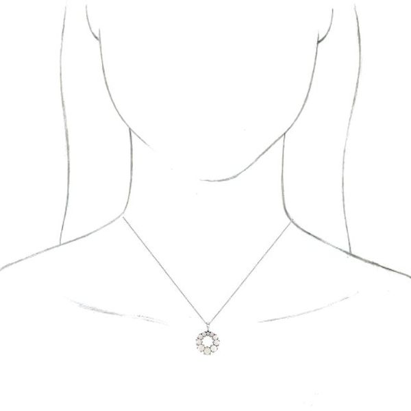 Halo-Style Necklace - Image 3
