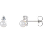 Accented Pearl Earrings