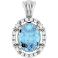 Halo-Style Pendant