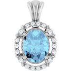 Halo-Style Pendant