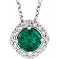 Halo-Style Necklace