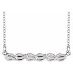 Leaf Bar Necklace