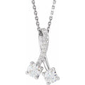 Two-Stone Necklace