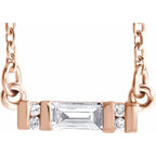 Accented Bar Necklace