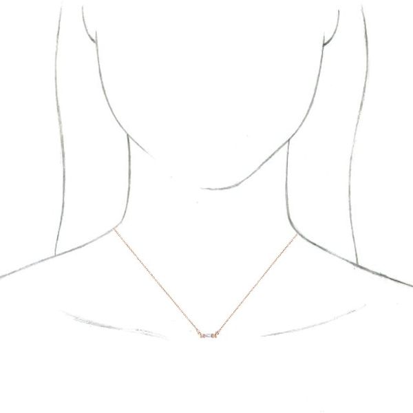 Accented Bar Necklace - Image 3