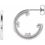 Vintage-Inspired Hoop Earrings