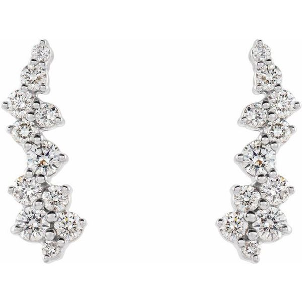 Accented Ear Climbers - Image 2