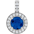 Halo-Style Pendant