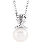 Pearl Bypass Necklace
