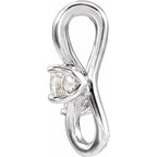 Two-Stone Bypass Pendant - Image 2