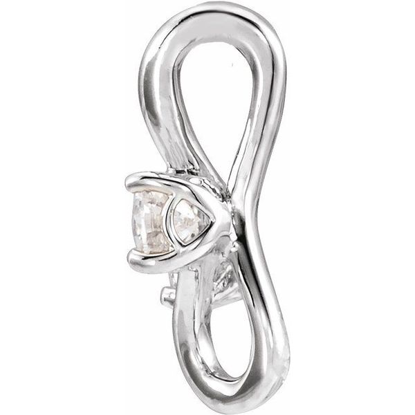 Two-Stone Bypass Pendant - Image 2