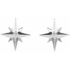 Accented Star Earrings - Image 2