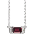 Accented Bar Necklace