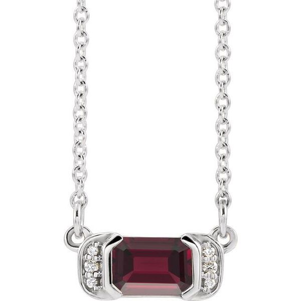 Accented Bar Necklace