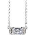 Accented Bar Necklace