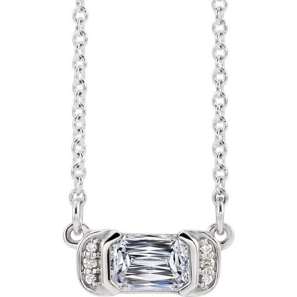 Accented Bar Necklace