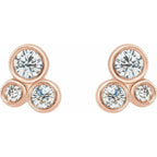 Geometric Cluster Earrings - Image 2