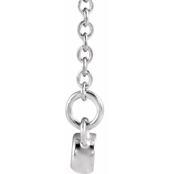 Infinity-Inspired Bar Necklace - Image 2