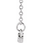 Infinity-Inspired Bar Necklace - Image 2