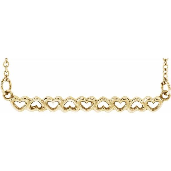 Heart Bar Necklace